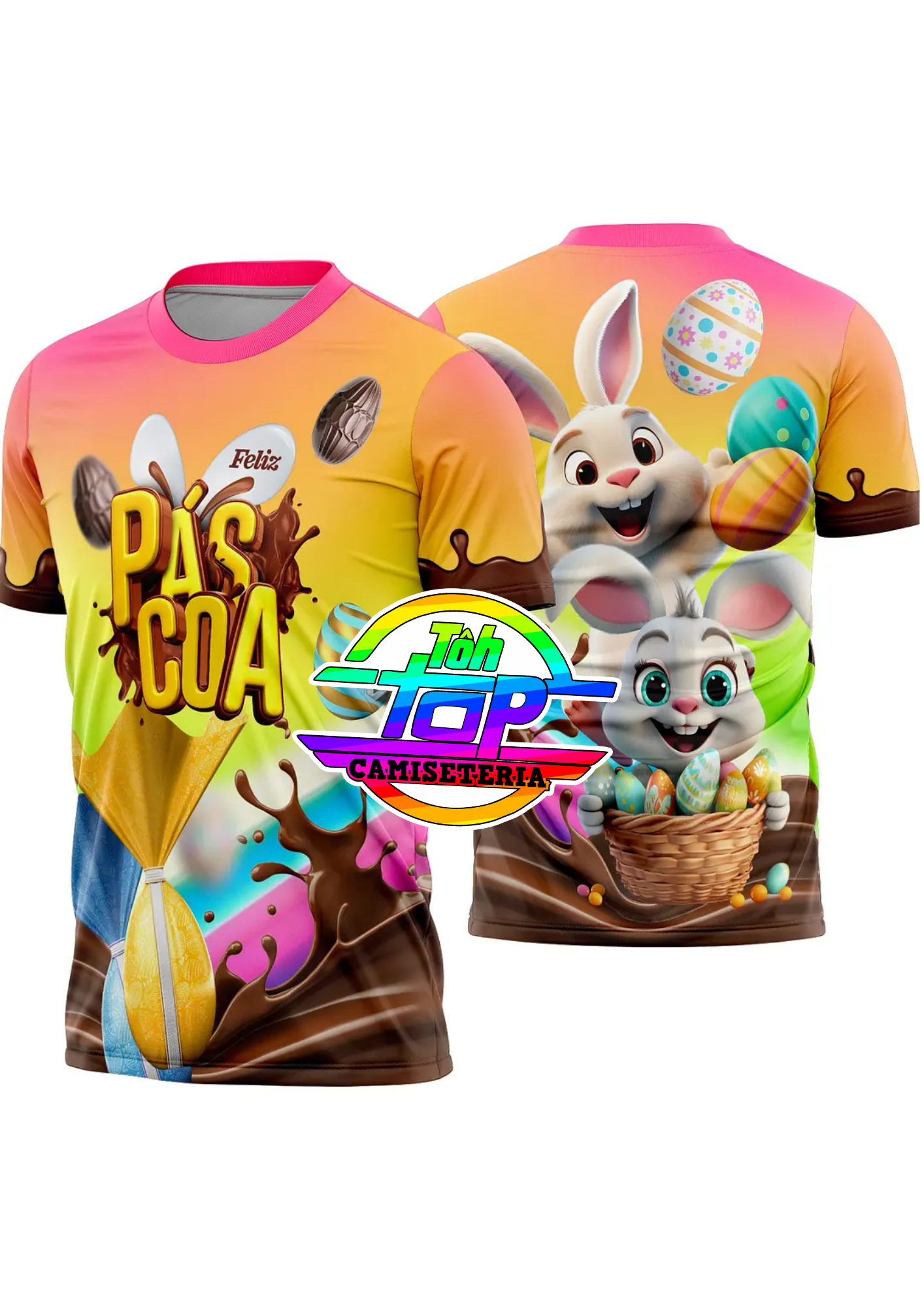 Camiseta páscoa